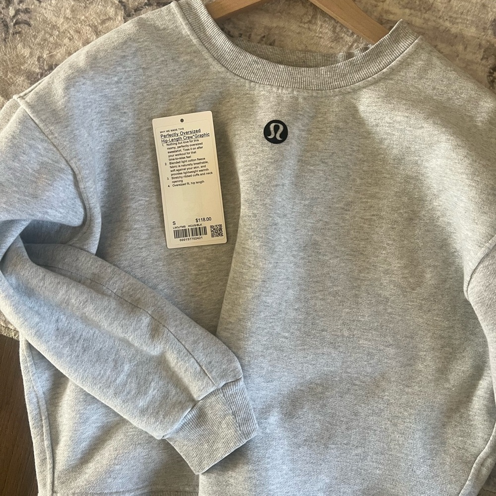 lululemon athletica Gray Sweatshirt